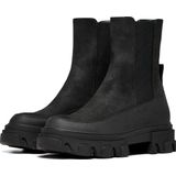 ONLTOLA - Enkellaarsjes - Zwart - Polyurethaan - Plateauzool