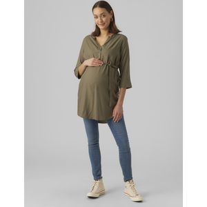 Tuniek - Extra Lang - 3/4 Mouwen - Voedingsfunctie met Knoop- of Ritssluiting