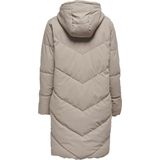 JDY - Puffer Jas - Waterbestendig - Met Capuchon - Lang