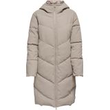 JDY - Puffer Jas - Waterbestendig - Met Capuchon - Lang