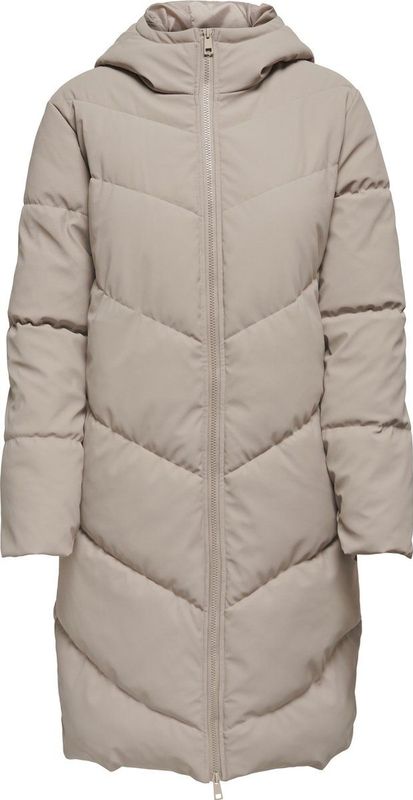 JDY - Puffer Jas - Waterbestendig - Met Capuchon - Lang