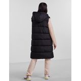 Gilet - Zwart - Polyester - Mouwloos met Capuchon