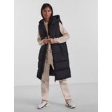 Gilet - Zwart - Polyester - Mouwloos met Capuchon