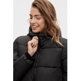 Puffer Jacket - Zwart - Polyester - Capuchon