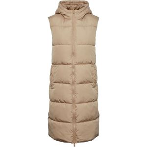Gilet - Mouwloos - Polyester - Capuchon - Ribgebreide Manchetten