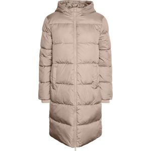 Puffer Jacket - Groen - Polyester - Met Capuchon en Lange Mouwen