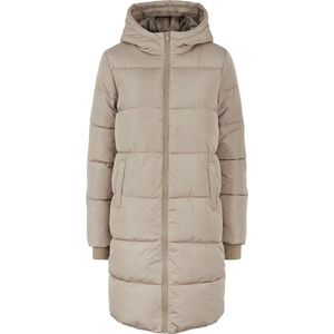 Puffer Jacket - Groen - Polyester - Met Capuchon en Lange Mouwen