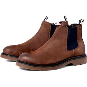 Jack & Jones - Leyton - Chelsea Boots - Hoog - Microvezel Voering - Ronde Neus