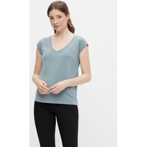 T-shirt - Effen - TENCEL™ Modal - V-hals - Normale Pasvorm