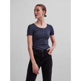 T-shirt - U-hals - Getailleerd - Stretchstof - Gemaakt van Biologisch Katoen