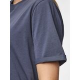 Pieces - Pcria Ss Fold Up Solid Tee Jrs Noos Bc - Dames - t-Shirts