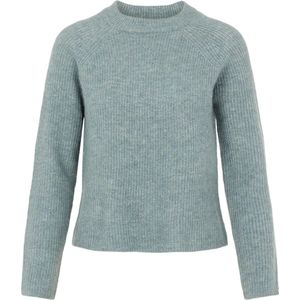 Pieces Trui Pcellen Ls O-neck Knit Noos Bc 17098262 Trooper Dames