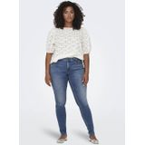 Only Carmakoma Jeans Carsally Reg Sk Dnm Bj114-3 Noos 15233370 Medium Blue Denim Dames