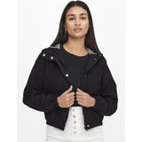 JDY - Jas - Capuchon - Lange Mouwen - Knoopsluiting - Polyester Voering