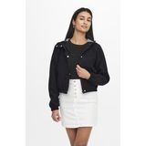 JDY - Jas - Capuchon - Lange Mouwen - Knoopsluiting - Polyester Voering