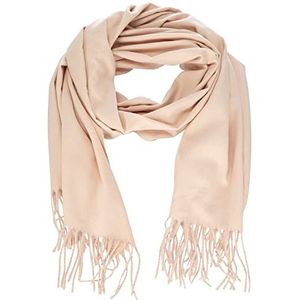 ONLY Dames Onlsoft Life Melange Geweven Scarf Cc Sjaal, Sepia Rose/Detail:+ ECRU, One Size