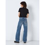 Noisy may NMAMANDA jeans voor dames met wijde pijpen, blauw (light blue denim)