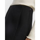 A-lijnrok - Zwart - Elastisch - Ritssluiting - Zijzakken