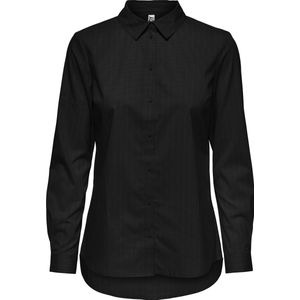 JDY - JDYMio - Blouse - Zwart - Lange Mouw - Normale Pasvorm