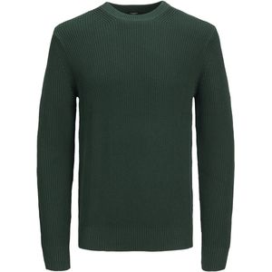 Jack & Jones - Jprblawell Knit Crew Neck - Sweater - Groen - Katoen
