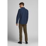 Jack & Jones - Blubrook - Overhemd - Blauw - Biologisch Katoen