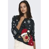 JDY - Gebreide Pullover - O-hals - Lange Mouwen - Knit Fit