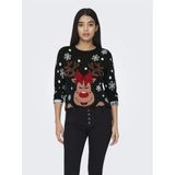 JDY - Gebreide Pullover - O-hals - Lange Mouwen - Knit Fit