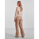 Pcellen Ls Knit Cardigan Noos Dames Vest White Pepper