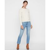VERO MODA - Vmdoffy Ls O-Neck Blouse - Melange - Dames