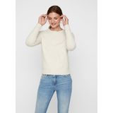 VERO MODA - Vmdoffy Ls O-Neck Blouse - Melange - Dames