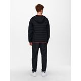 ONLY & SONS - ONSANDREW SOFTSHELL JACKET - Heren Jas - Zwart - Gequilte Stof