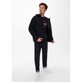 ONLY & SONS - ONSANDREW SOFTSHELL JACKET - Heren Jas - Zwart - Gequilte Stof