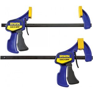 Irwin - Quick-Grip - Snelspan Lijmklem - 115mm - 2 Stuks