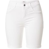 Onlrain - Bodycon Fit Denim Shorts - Blauw - Knoopsluiting - Omvouwbare Zomen