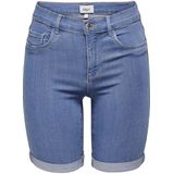 Only - Korte Broek - Light Blue - Denim - Slim Fit
