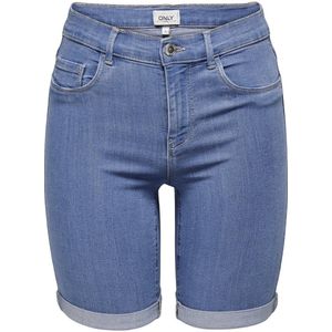 Only - Korte Broek - Light Blue - Denim - Slim Fit