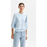 Selected Femme Top Tenny Blauw Vrouwen
