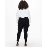 ONLY CARMAKOMA - Skinny Fit Jeans - High Waist - Blauw - Stretchstof