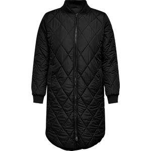 ONLY Carcarrot Gequilte Jas - Lang - O-hals - Polyester Voering