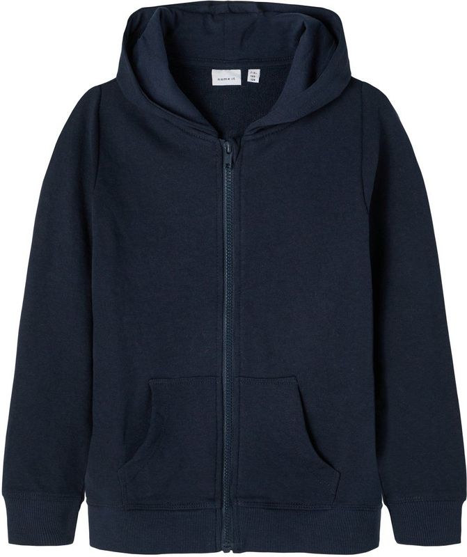 Katoenen Vest - Sweatvest - Met Capuchon - Lange Mouwen - Regular Fit