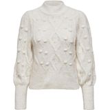 ONLY - ONLPOPPY - Pullover - Groen - Gebreid - Hoge Hals - Lange Mouwen