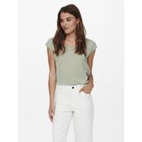 Top - Zacht - Ronde Hals - Korte Mouwen - Ruime Pasvorm