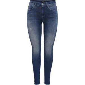 Only Onlblush Life Mid Sk Ank Raw Rea811 Dames Jeans