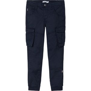 Cargo Broek - Zwart - Twill - Regular Fit