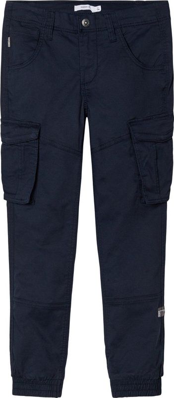Cargo Broek - Zwart - Twill - Regular Fit
