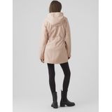 Vero Moda - Malou Jas - Waterafstotend - Kap - Lange Mouwen - 100% Polyester