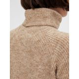 Pieces - Ellen - Jurk - Groen - Zacht Handgevoel - Lange Mouwen