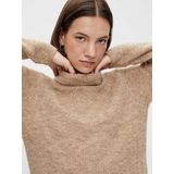 Pieces - Ellen - Jurk - Groen - Zacht Handgevoel - Lange Mouwen