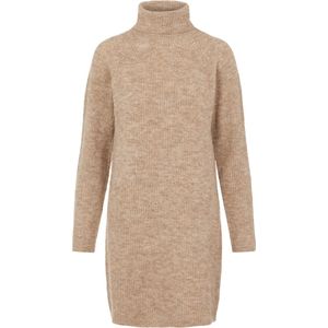 Pieces - Ellen - Jurk - Groen - Zacht Handgevoel - Lange Mouwen