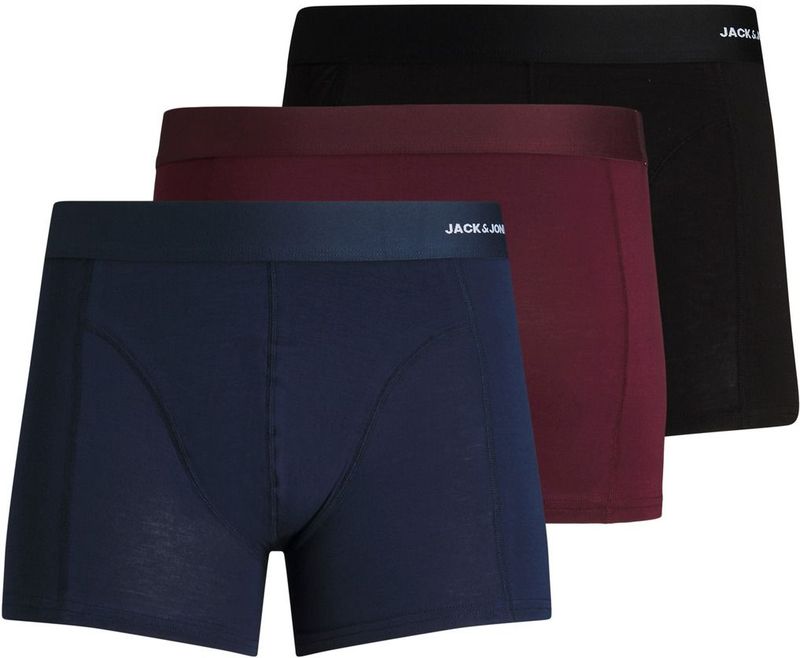 JACK & JONES Boxershort JACBASIC met Bamboe (set van 3)